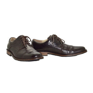 B0 Auth SEBAGO Salem Mahogany Leather Lace Up Oxford Shoes B19709 Size 10 D